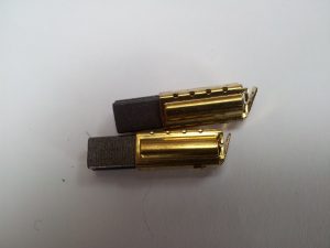Triton T900PI carbon brushes in brass casing. PAIR